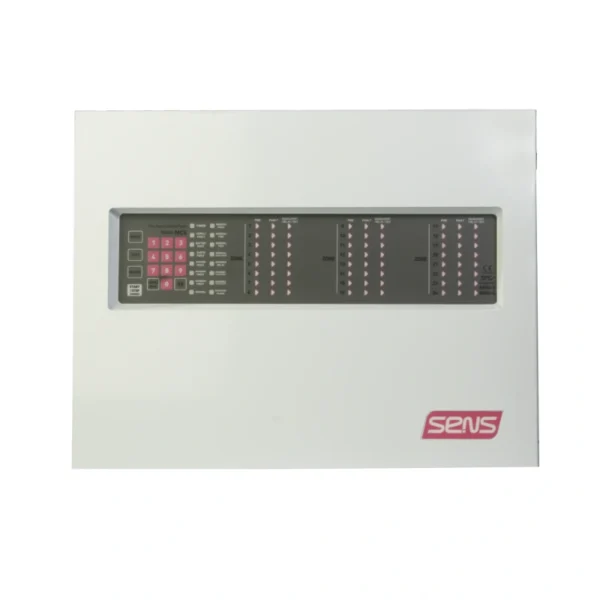 2 Zone Konvansiyonel Yangın Alarm Kontrol Paneli M5-CCP-202 Ön Görünüm